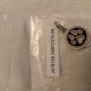 Silver Paw Print Pendant